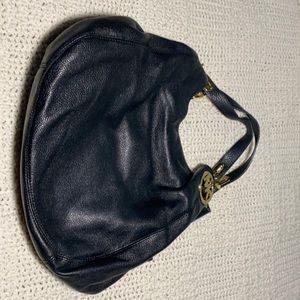 Black leather Michael Kors  Fulton handbag